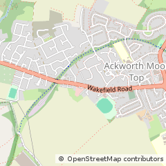 Map of Pontefract