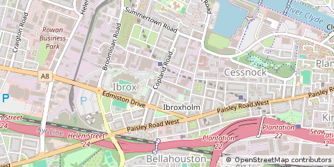 Map of Glasgow