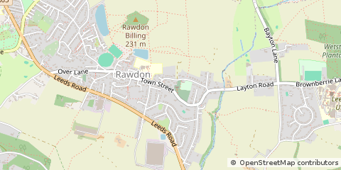 Map of Leeds