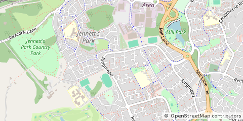 Map of Bracknell