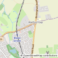 Map of Sutton Coldfield, West Midlands