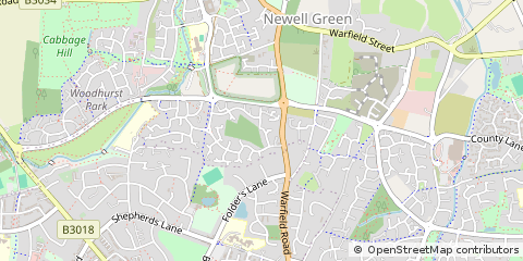 Map of Bracknell