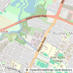 Map of Leicester, Leicestershire