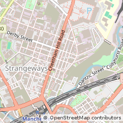 Map of Manchester