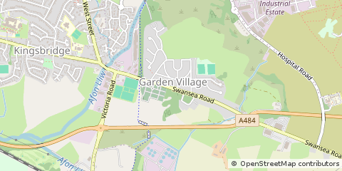 Map of Swansea