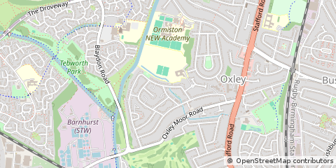 Map of Wolverhampton