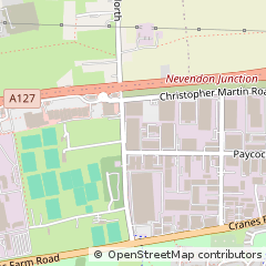 Map of Basildon