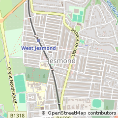Map of Newcastle Upon Tyne