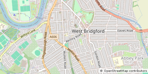 Map of Nottingham