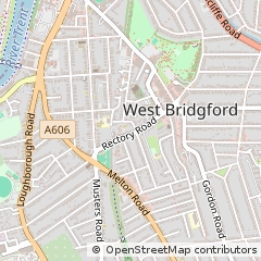 Map of Nottingham
