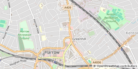 Map of Harrow
