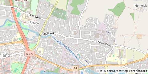 Map of Newbury