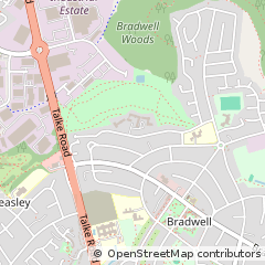 Map of Newcastle Under Lyme, Staffordshire
