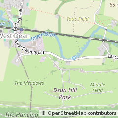 Map of Salisbury, Wiltshire