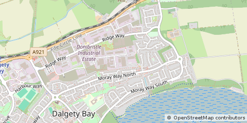 Map of Dunfermline