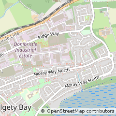 Map of Dunfermline