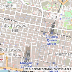 Map of Glasgow