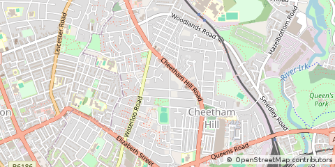 Map of Manchester
