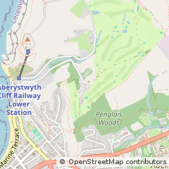 Map of Aberystwyth