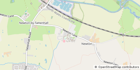 Map of Chester, Cheshire