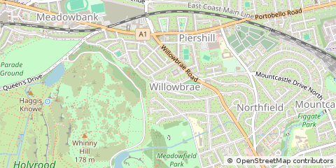 Map of Edinburgh