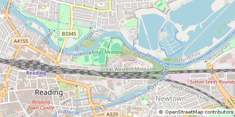Map of Reading