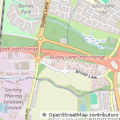 Map of Cramlington, Northumberland