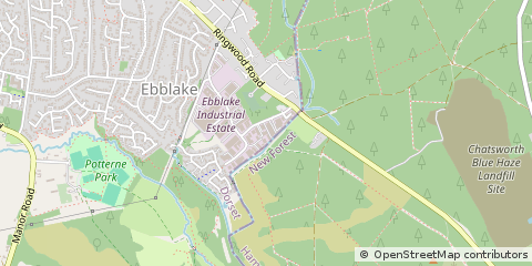 Map of Verwood