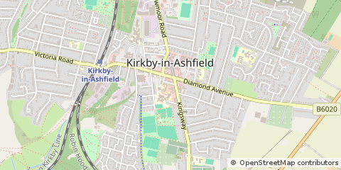 Map of Nottingham