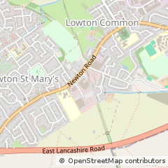 Map of Warrington