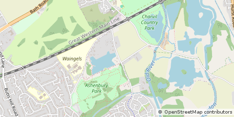 Map of Reading