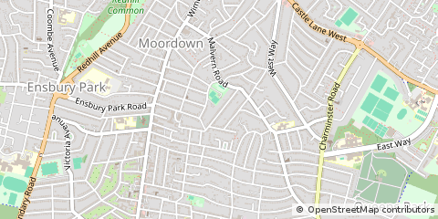 Map of Bournemouth