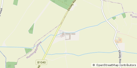 Map of ST. Neots, Cambridgeshire