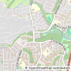 Map of Cardiff