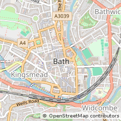 Map of Bath