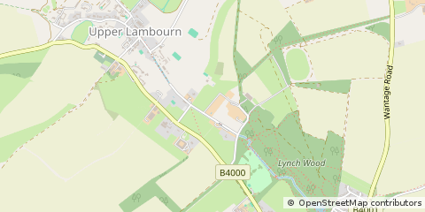 Map of Hungerford, Berkshire