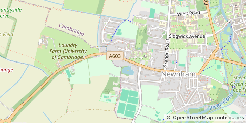 Map of Cambridge