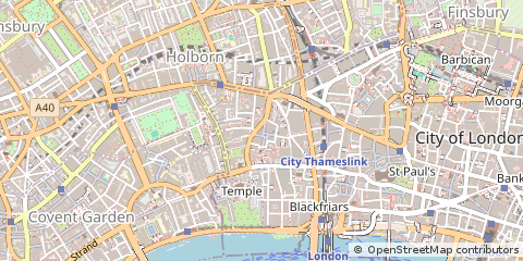 Map of London