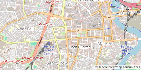 Map of Belfast