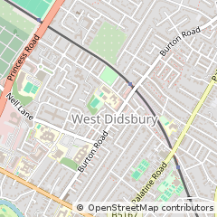 Map of Manchester