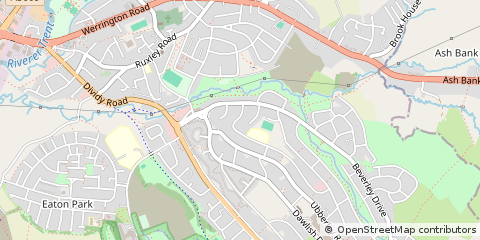 Map of Stoke-on-Trent
