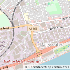 Map of Hull, East Yorkshire