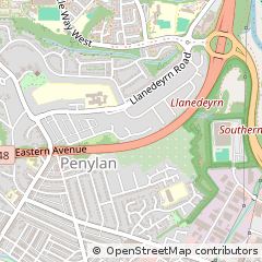Map of Cardiff