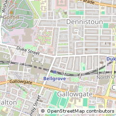 Map of Glasgow