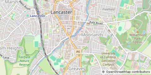 Map of Lancaster