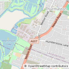 Map of Leicester