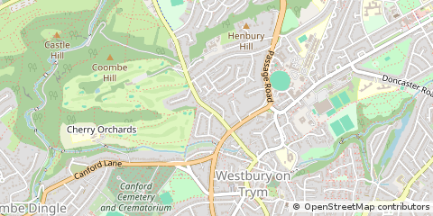 Map of Bristol