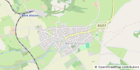 Map of Yelverton, Devon