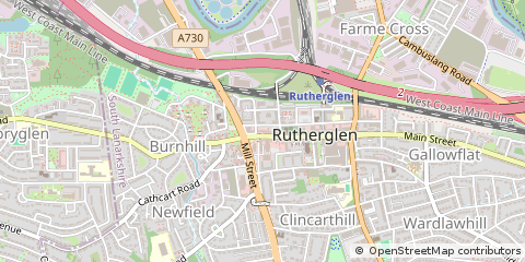 Map of Glasgow