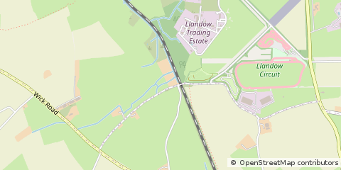 Map of Cowbridge